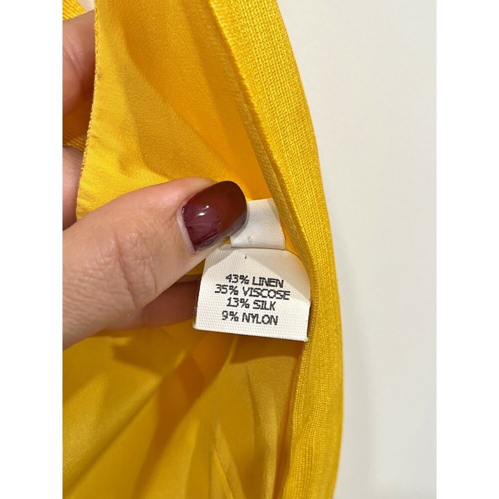 Jenni Kayne Golden Yellow Open Back Maxi Dress - Picture 6 of 15